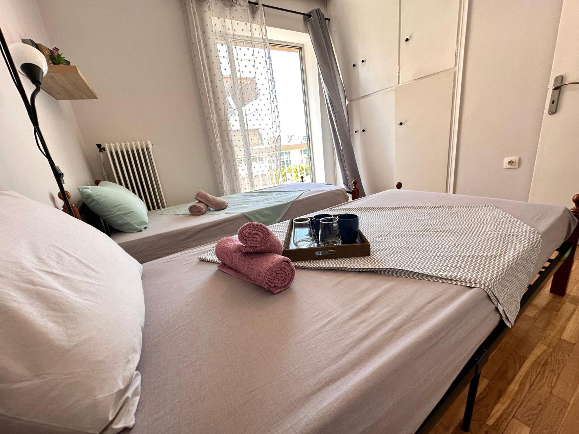 Ano Patisia Cosy Apartment II Athén Kültér fotó